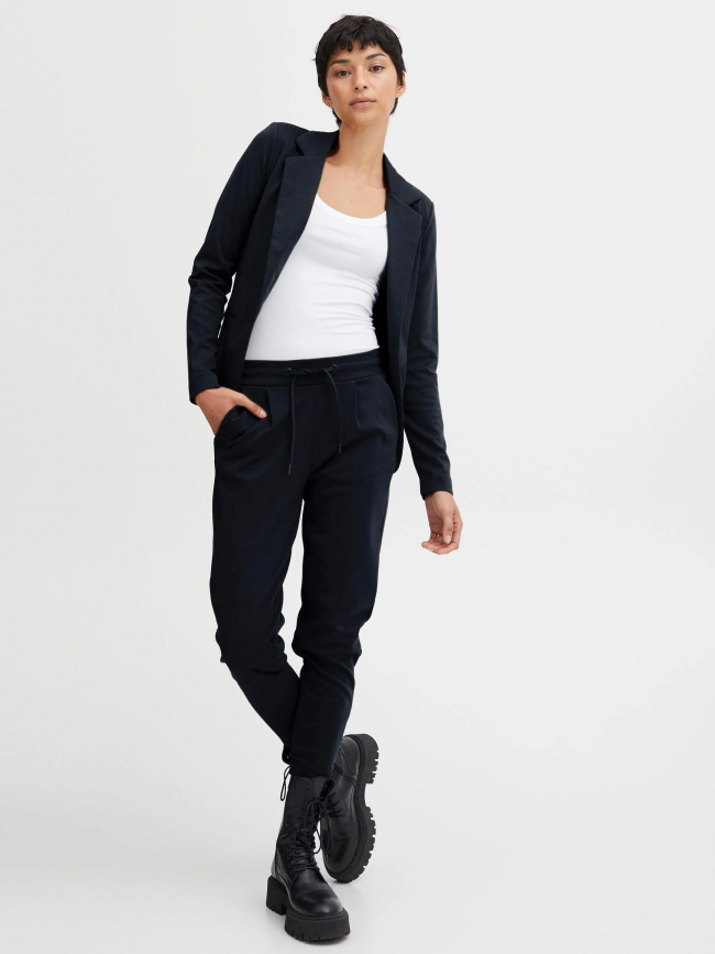 Veste blazer kate bleu marine femme - Ichi