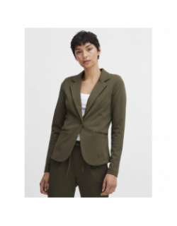 Veste blazer kate kaki femme - Ichi