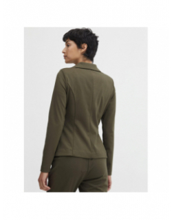 Veste blazer kate kaki femme - Ichi