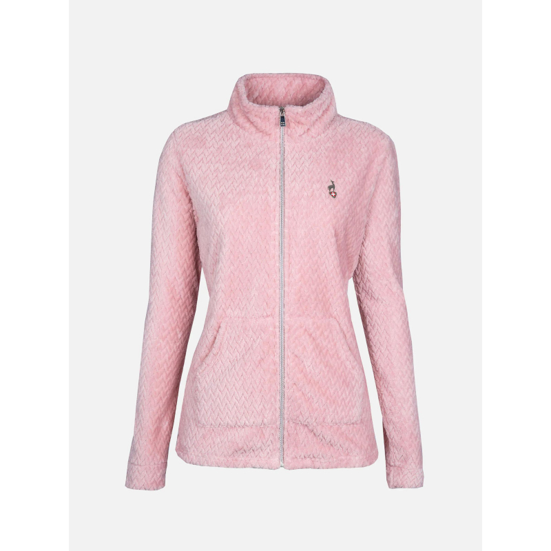 Veste polaire becco rose femme - Aulp