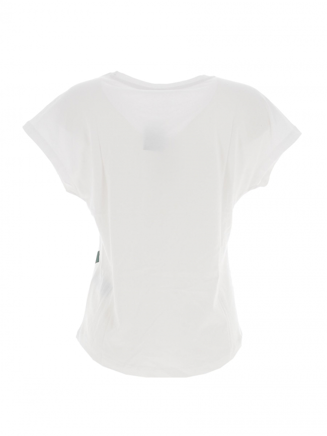 T-shirt loose bondy life play vert blanc femme - Only