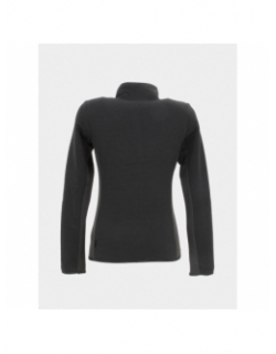 Sweat zippé côtelé ettenheim noir femme - Icepeak