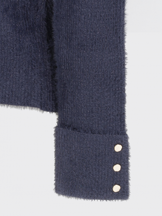 Pull vol v moove bleu marine femme - Morgan