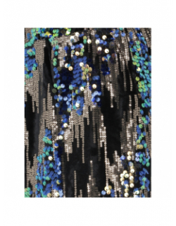 Jupe à sequins doré sora noir femme - Vero Moda