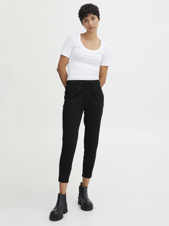 Pantalon jogging kate noir femme - Ichi
