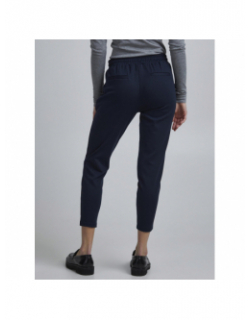 Pantalon kate bleu marine femme - Ichi
