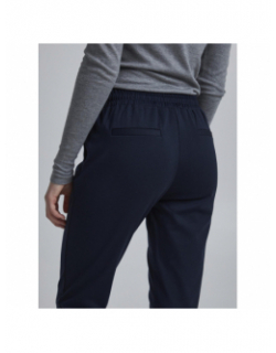 Pantalon kate bleu marine femme - Ichi