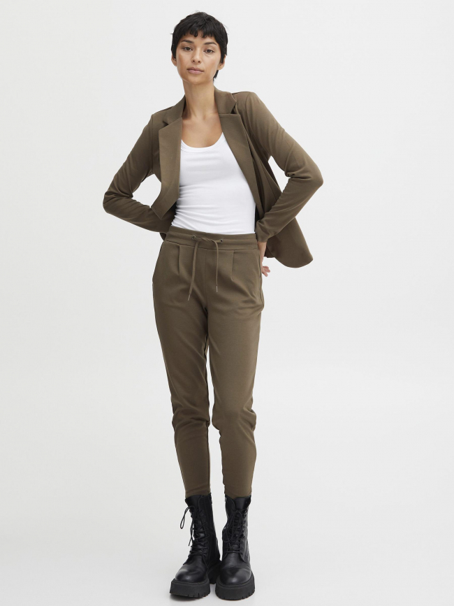 Pantalon jogging kate kaki femme - Ichi