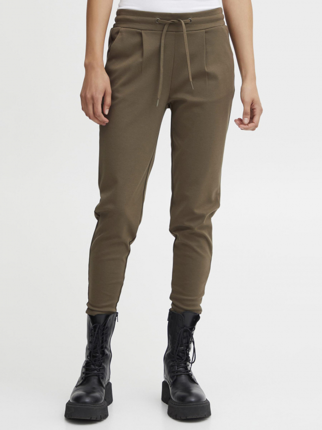Pantalon jogging kate kaki femme - Ichi