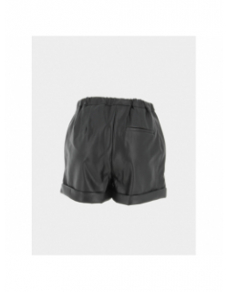 Short simili cuir sof noir femme - Vero Moda