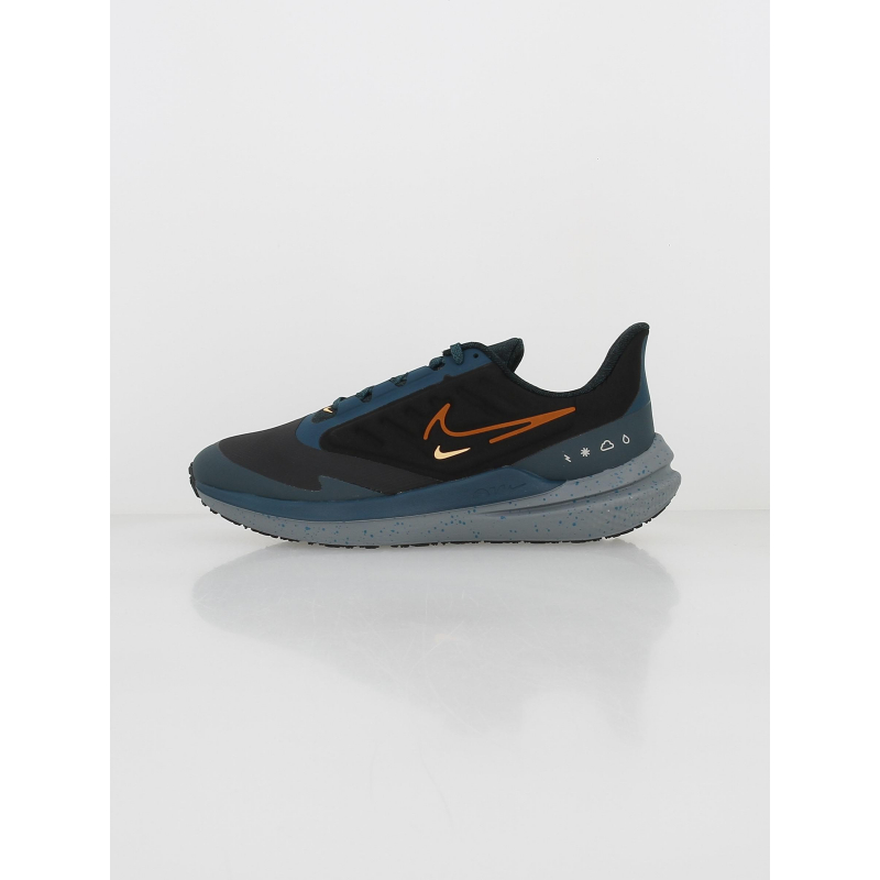 Chaussures de running air winflo 9 shield noir homme - Nike