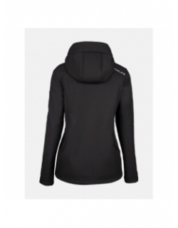 Veste softshell polaire naleg noir femme - Aulp