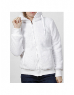 Veste polaire burli blanc femme - Aulp