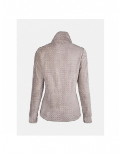 Veste polaire becco sepia gris femme - Aulp