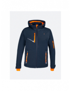 Veste softshell nooky bleu marine homme - Aulp