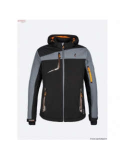 Veste de ski nobel noir homme - Aulp