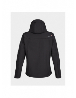 Veste technique softshell fourrée nemev noir homme - Aulp