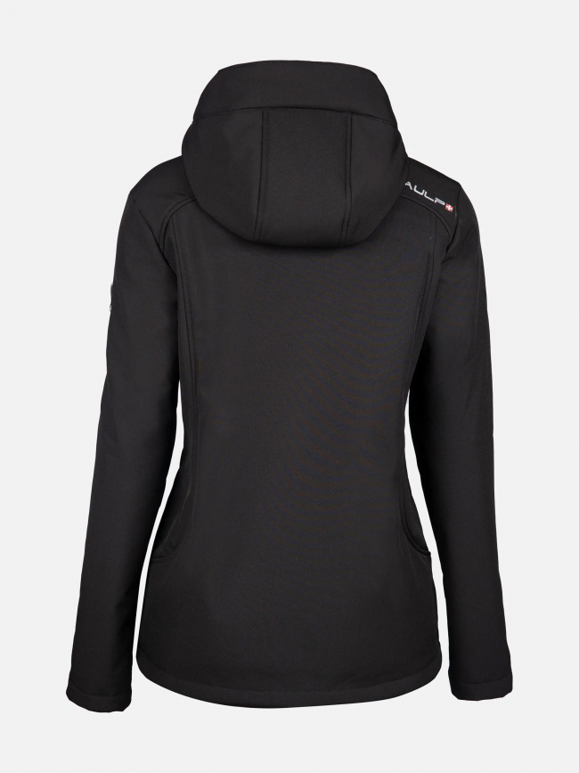 Veste technique softshell noir femme - Aulp