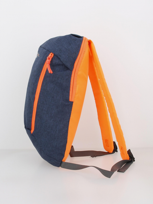 Sac à dos randonnée 10L bleu marine orange fluo - Aulp