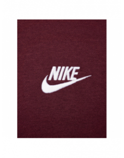 Sweat à capuche nsw club bordeaux homme - Nike