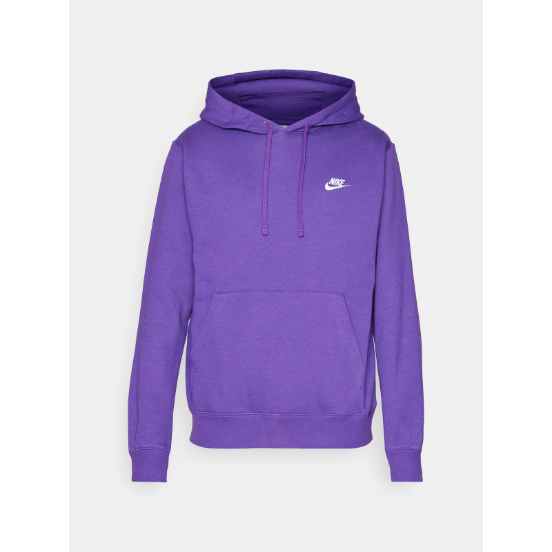 Sweat à capuche sportswear club violet homme - Nike