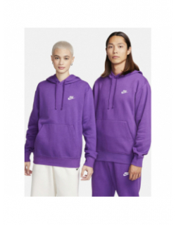 Sweat à capuche sportswear club violet homme - Nike
