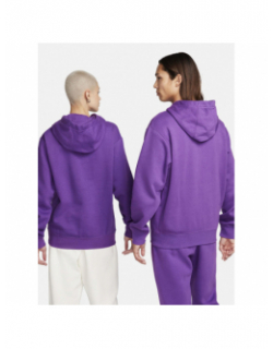 Sweat à capuche sportswear club violet homme - Nike