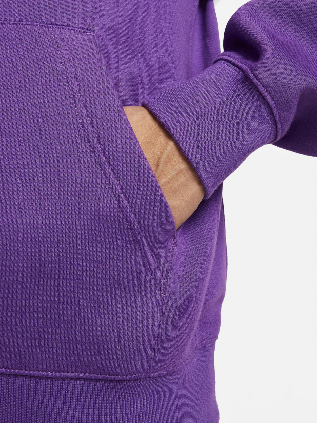 Sweat à capuche sportswear club violet homme - Nike