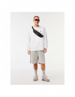 Sweat core solid blanc homme - Lacoste