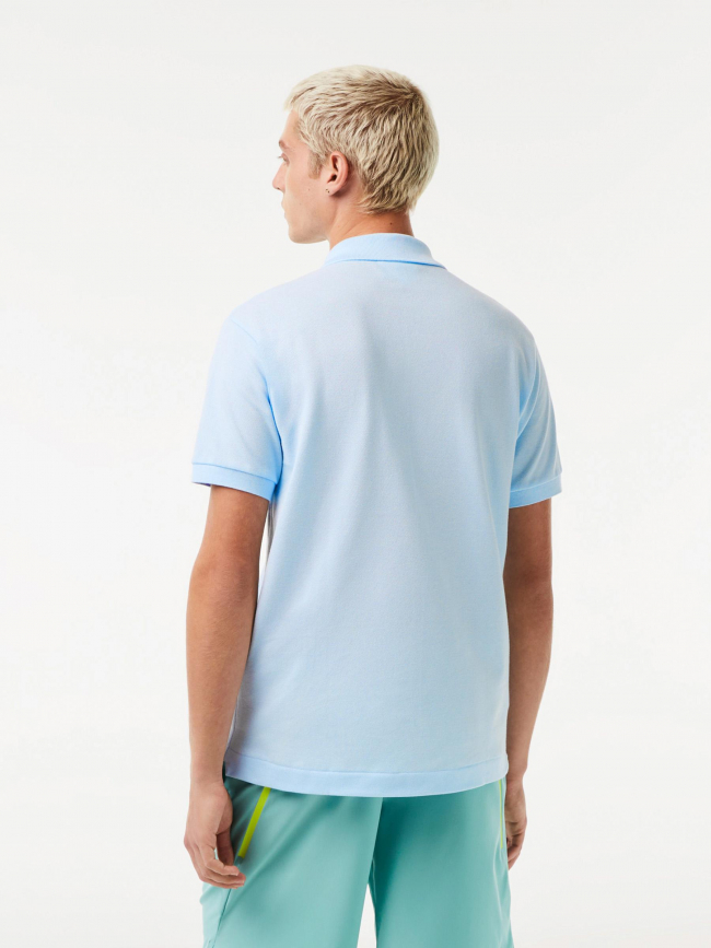 Polo ruisseau manches courtes bleu homme - Lacoste