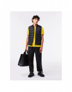 Doudoune sans manche noir homme - Lacoste