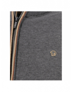 Gilet frexit gris homme - Benson & Cherry