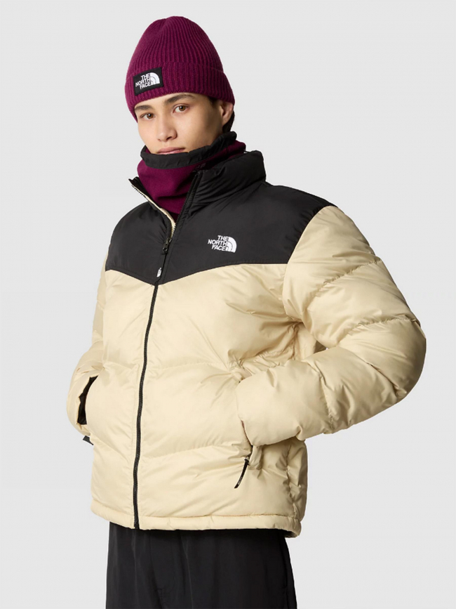 Doudoune saikuru beige noir homme - The North Face