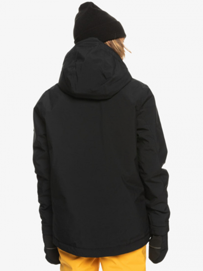 Veste de ski morton noir garçon - Quiksilver