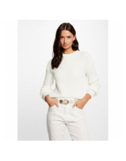 Pull marjo écru blanc femme - Morgan