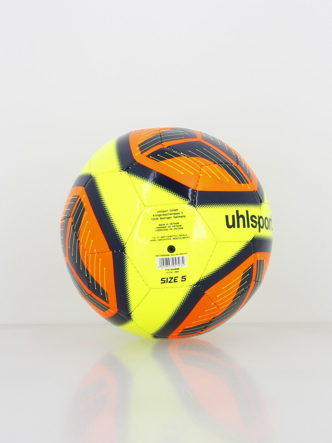 Ballon de football frankreich team 415 orange jaune - Uhlsport