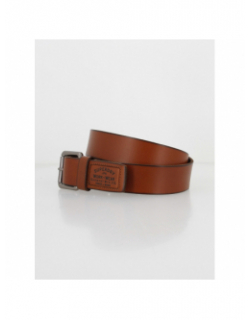 Ceinture en cuir badgeman marron homme - Superdry