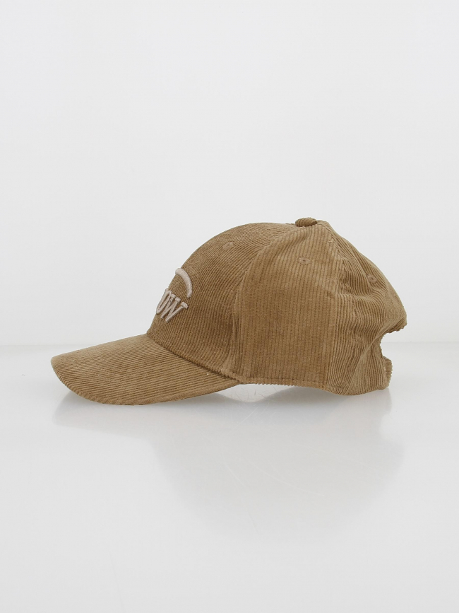 Casquette velours brodée evazi marron - Oxbow