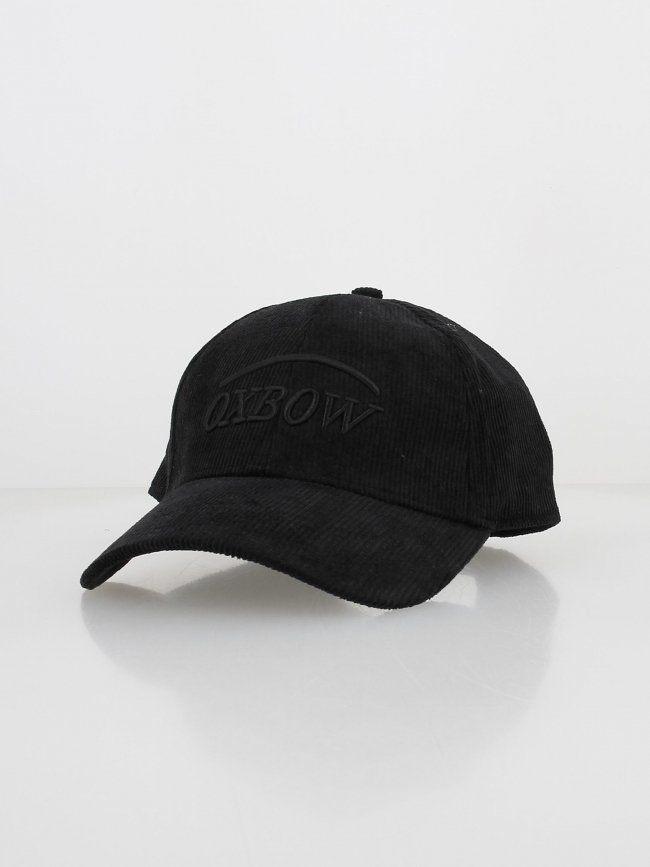 Casquette velours brodée evazi noir - Oxbow