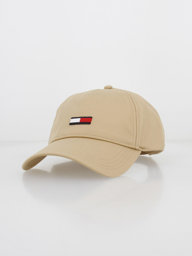 Casquette elongated flag beige - Tommy Jeans