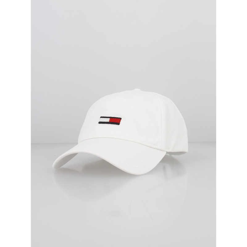 Casquette elongated flag blanc - Tommy Jeans