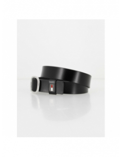 Ceinture en cuir oval 3.0 noir femme - Tommy Jeans