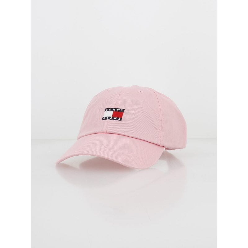 Casquette heritage rose femme - Tommy Jeans