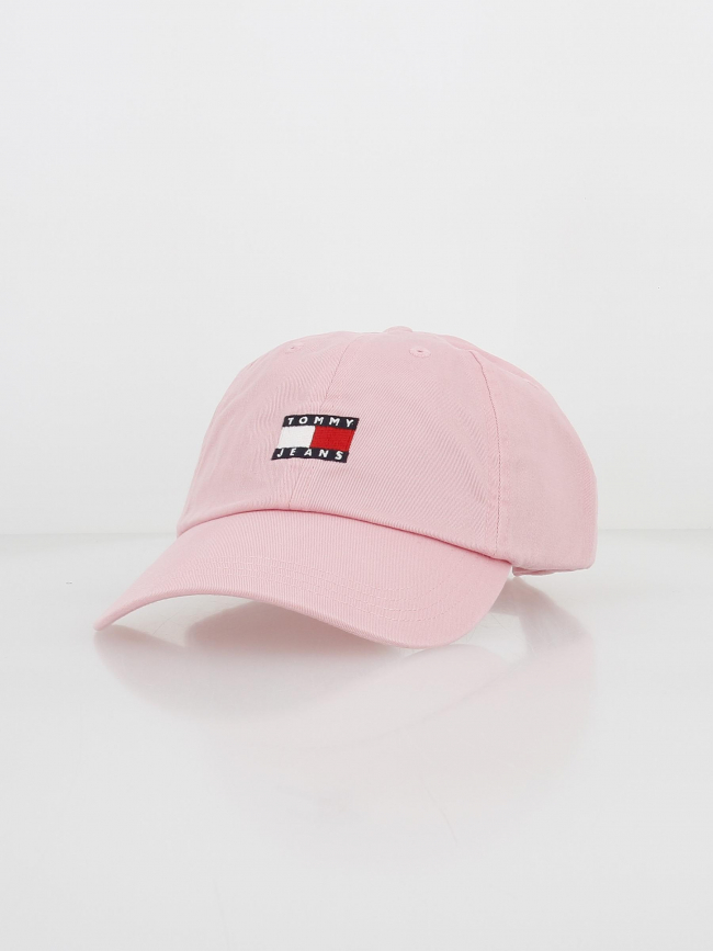 Casquette heritage rose femme - Tommy Jeans