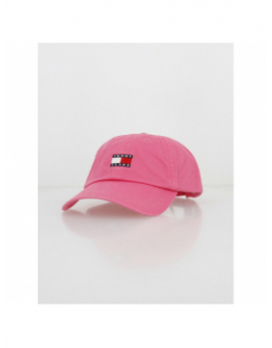 Casquette heritage rose fuchsia femme - Tommy Jeans