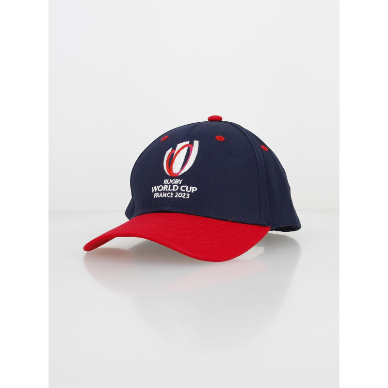 Casquette coupe du monde de rugby 2023 bleu rouge - Holiprom