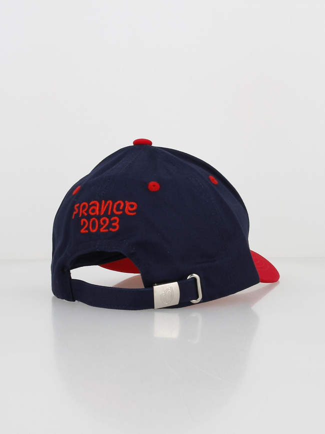 Casquette coupe du monde de rugby 2023 bleu rouge - Holiprom