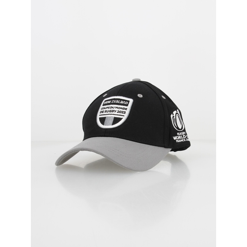 Casquette coupe du monde rugby new zealand noir - Holiprom