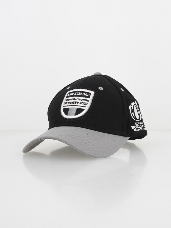 Casquette coupe du monde rugby new zealand noir - Holiprom