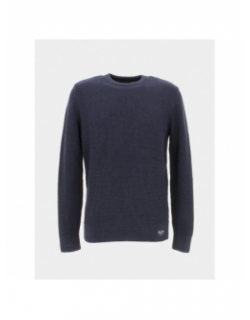 Pull texturé jumper bleu marine homme - Superdry